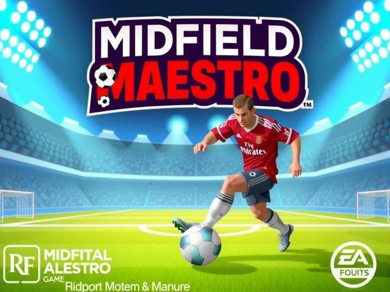 Midfield Maestro Game Cover Art Midfield Maestro Game Cover